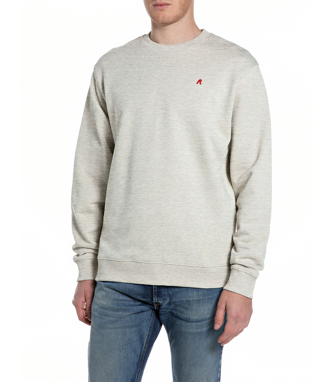 コットンテリーフリース 詳細画像 ライトグレーメランジ 1